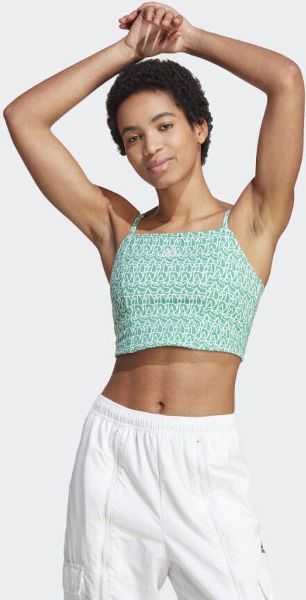 adidas Allover Graphic Corset Inspired Tanktop