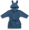 Jollein badjas blauw(85 centimeter x 75 centimeter ) online kopen