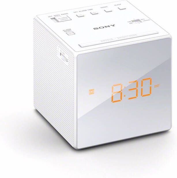 Sony ICF C1 Klokradio AM/FM Wit