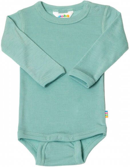 Joha Kid's 69439 Body with Long Sleeves Merino ondergoed turkoois
