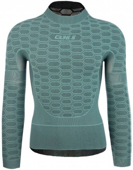 Q36.5 Base Layer 3 Longsleeve Synthetisch ondergoed/XL, turkoois