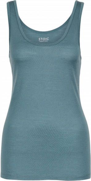 Stoic Women's Merino180 Heladagenst. Tank Merino ondergoed turkoois