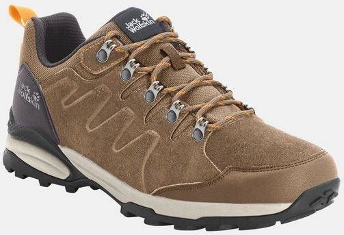 Jack Wolfskin Refugio Texapore Low Wandelschoen Dames Lichtbruin