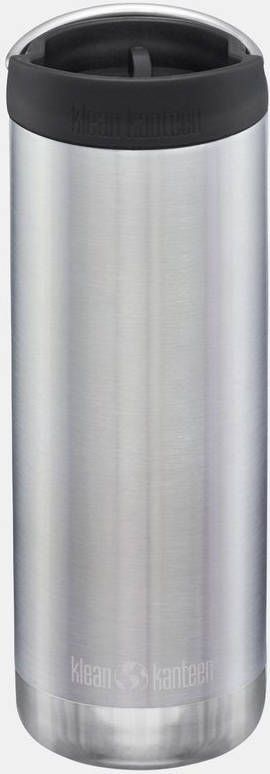Klean Kanteen Drinkfles TKWide Koffiedop Shale Black 355ml