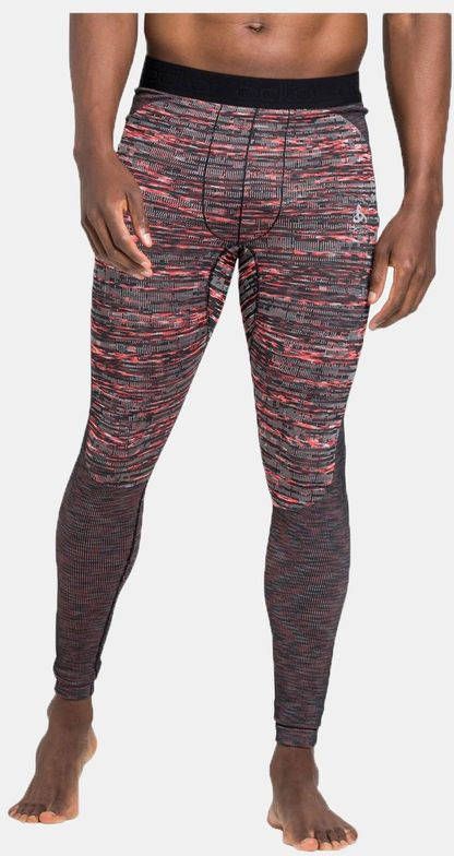 Odlo Blackcomb Eco Bottom Long Thermobroek Donkergrijs/Oranje