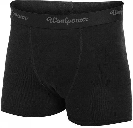 Woolpower Boxer Briefs Lite Zwart/Donkergrijs