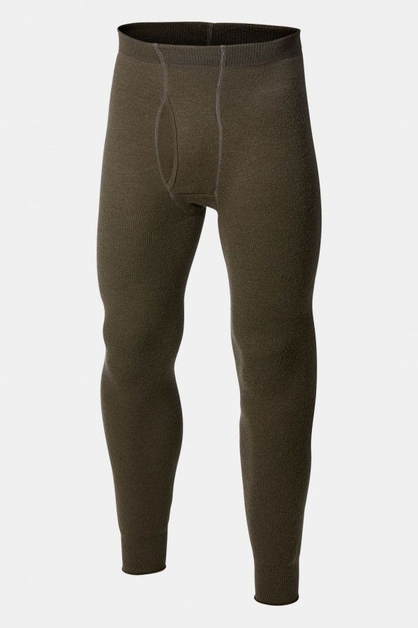 Woolpower Merino Base Layer Long Johns 200 Met Gulp Pine Green