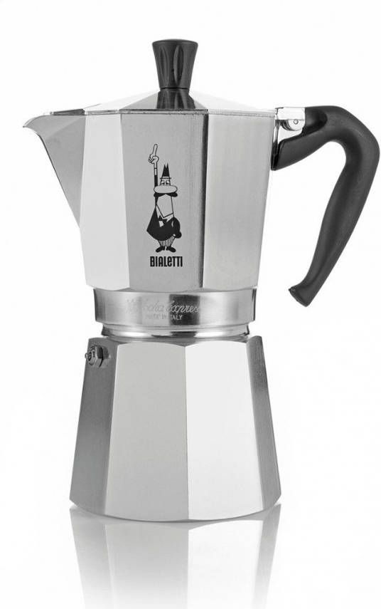 Bialetti Moka Express Koffiemaker Grijs 9 Kops