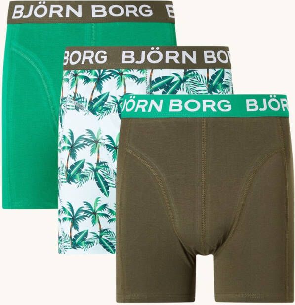 Bjorn Borg Bjö, rn Borg Boxershorts met logoband in 3 pack