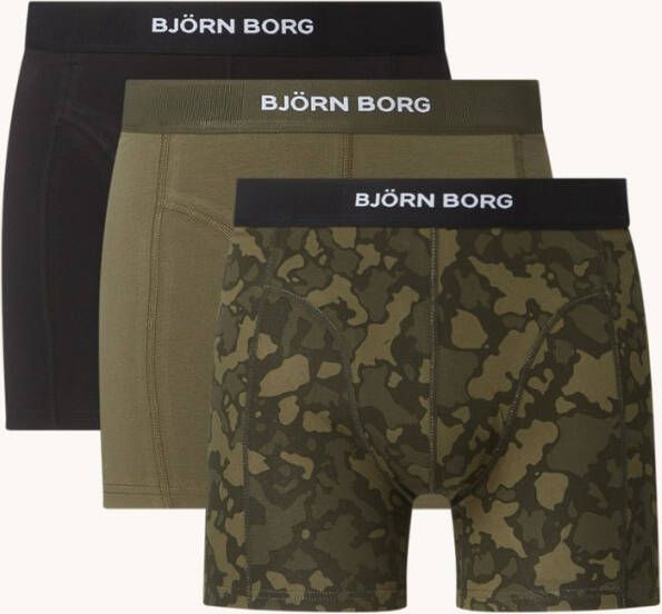 Bjö, rn Borg Premium Cotton Stretch Boxershort Verpakking 3 Stuks Heren