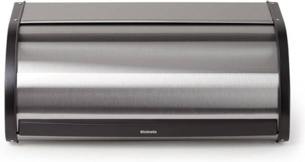 Brabantia Broodtrommel Met Schuifdeksel Matt Steel Fingerprint Proof