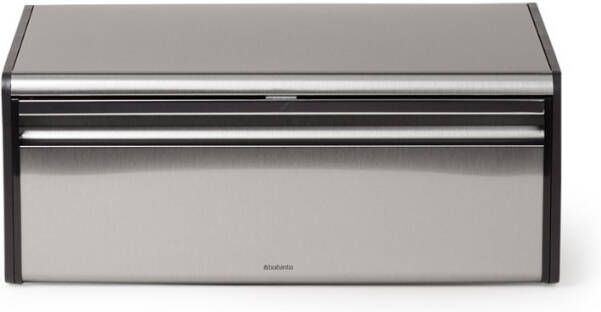 Brabantia klepbroodtrommel matt st. fpp