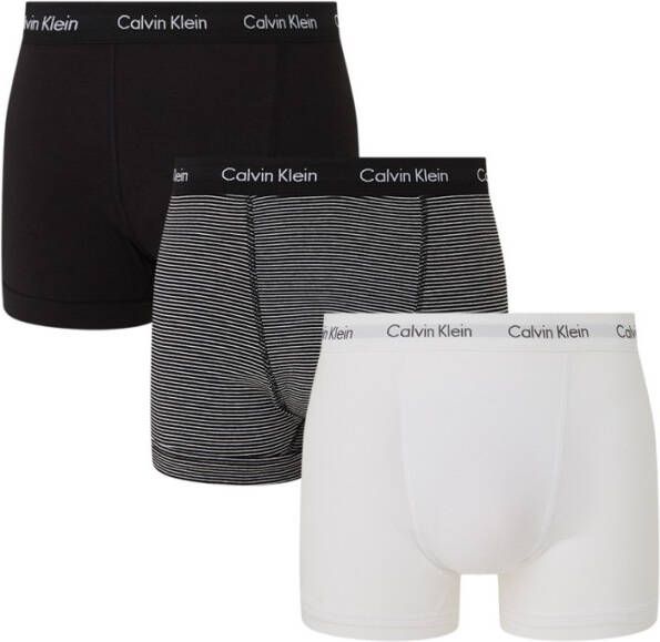 Calvin Klein Boxershorts met logoband in 3 pack