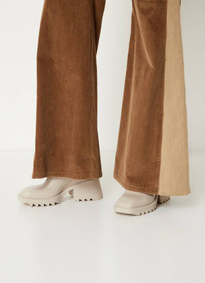 Chloe Chlo&#xE9, Betty regenlaars met hak en logo