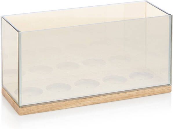 &k amsterdam Reflection Waxinelichthouder Glas 13,5 cm Cinq