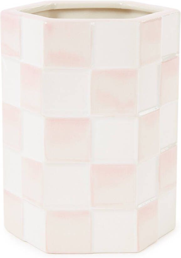 &k amsterdam Vichy Vaas Roze