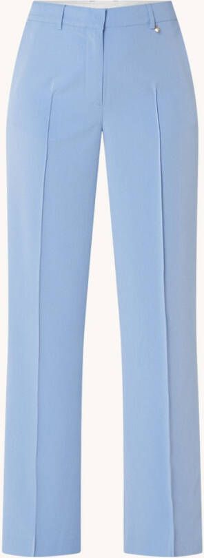 Fabienne Chapot Noach high waist straight fit pantalon met steekzakken