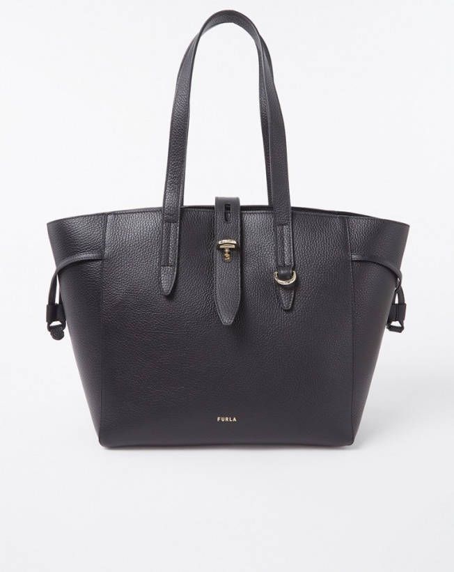 Furla Net medium shopper tas , Zwart, Dames