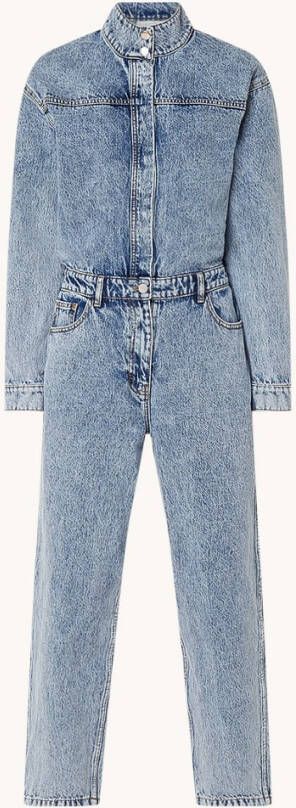 Gestuz KandraGZ straight fit jumpsuit van denim