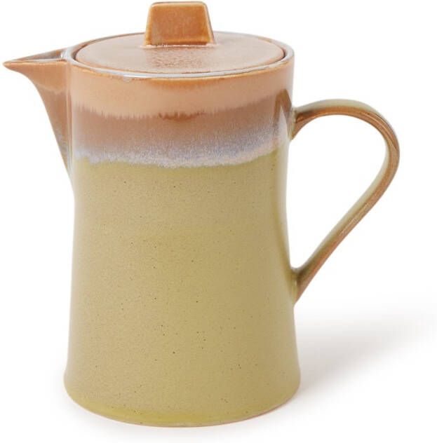 HKliving Thee pot Peat 70's keramiek
