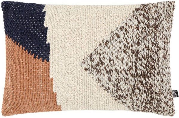 HKliving Autumn Kussen Knotted Multi 40 x 60 cm