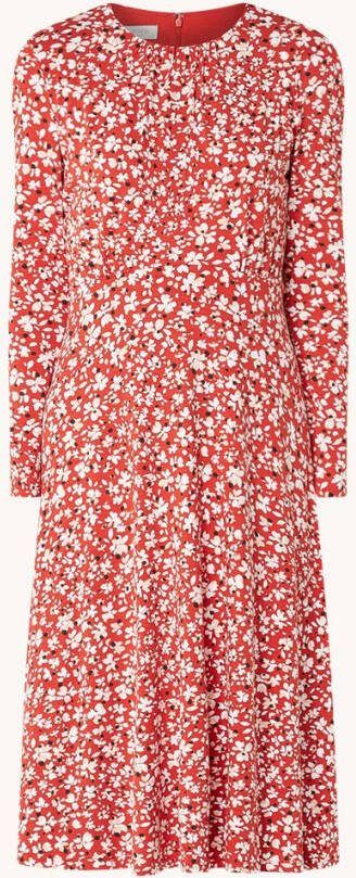 Hobbs Sian midi jurk met bloemenprint