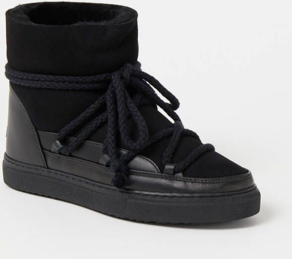 Inuikii Snowboot van su&#xE8, de met leren details