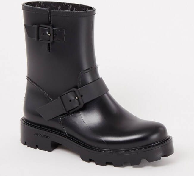 Jimmy Choo Yael Flat regenlaars met gespdetail