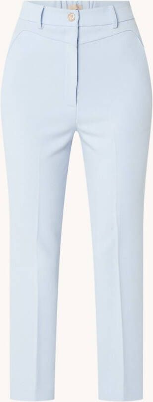 JOSH V Sara high waist tapered fit pantalon met structuur