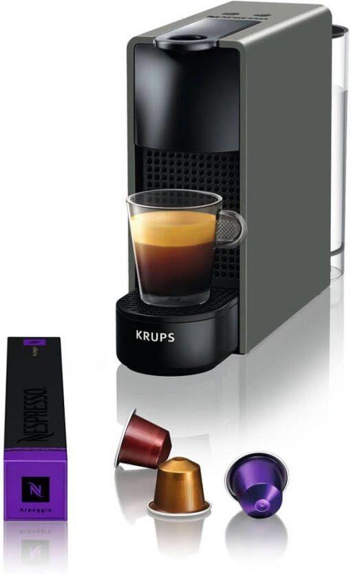 Nespresso Krups koffieapparaat Essenza Mini XN110B(Grijs )