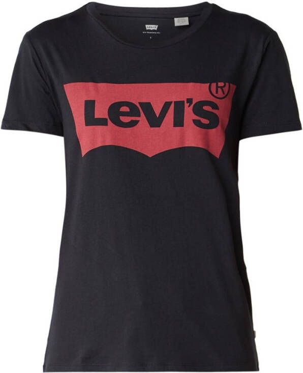 Levi's Het perfecte tee open veld vul Batwing 17369 1926 , Wit, Dames