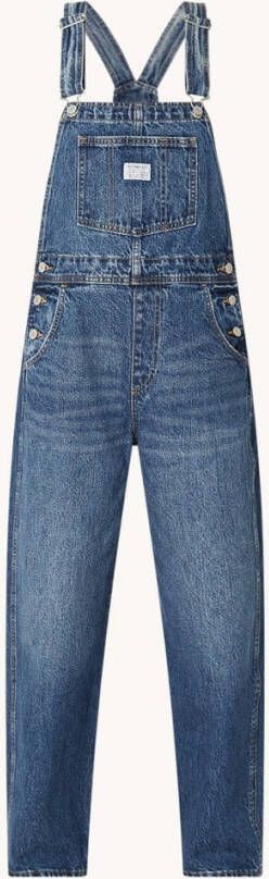 Levi's Hopefully High tuinbroek van denim met logo