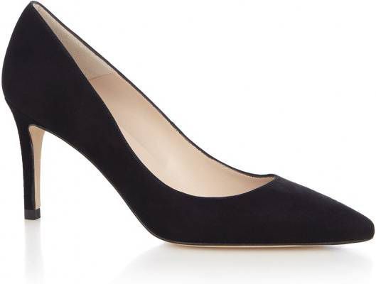 L.K.Bennett L K Bennett Floret pump van suède