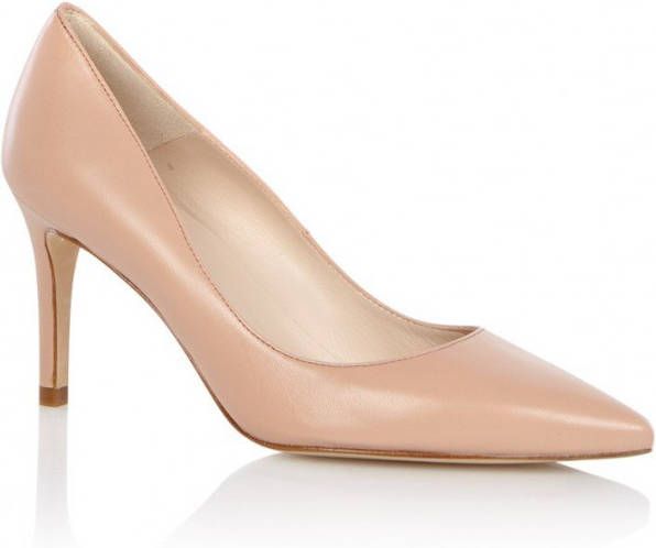 L.K.Bennett L K Bennett Floret pump van suède
