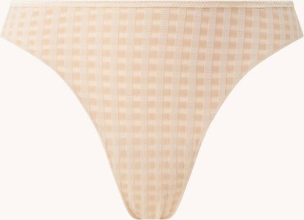 MARIE JO Avero string met broderie