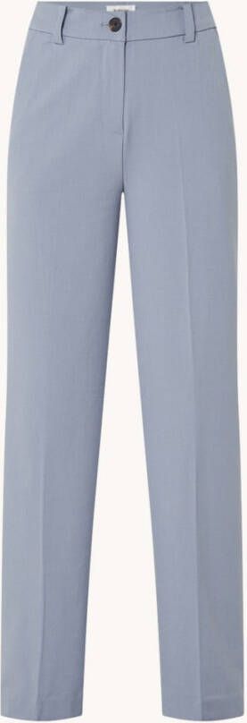 Modstr&#xF6, m Anker mid waist pantalon met steekzakken