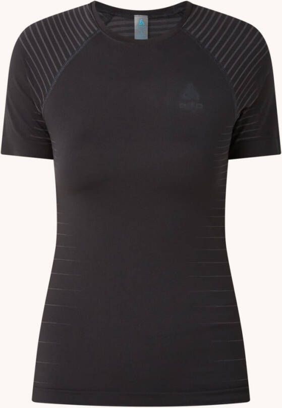 Odlo Performance light trainings T shirt met print en logo