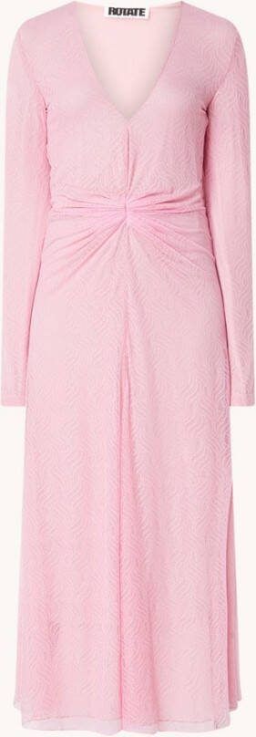 Rotate Birger Christensen Maxi kleedjes Roze Dames