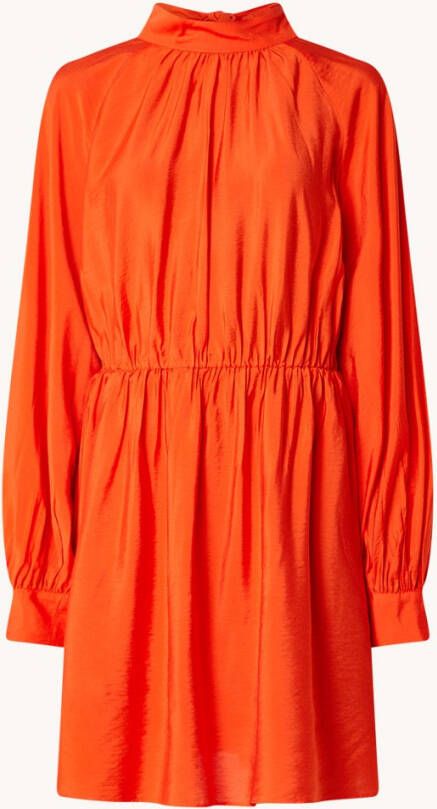 SAMSOE AND SAMSOE Kort, wijd uitlopende jurk met lange mouwen Ebbali