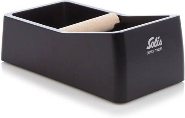 Solis 97840 Knock Box Uitklopbak Zwart Kookaccessoires