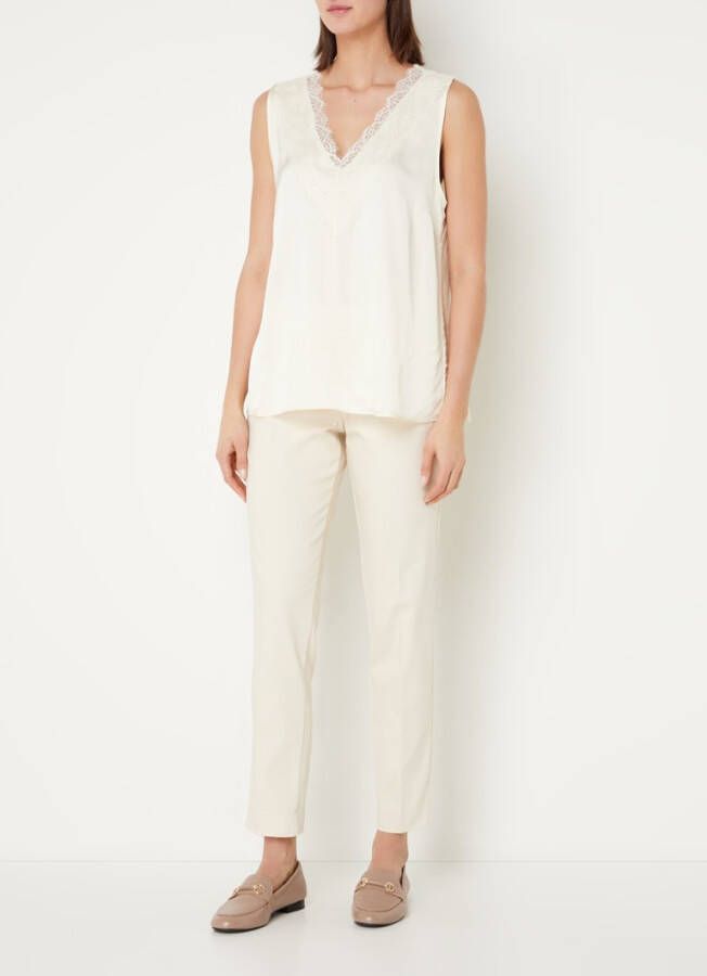 Summum Woman Mouwloos topje , Beige, Dames