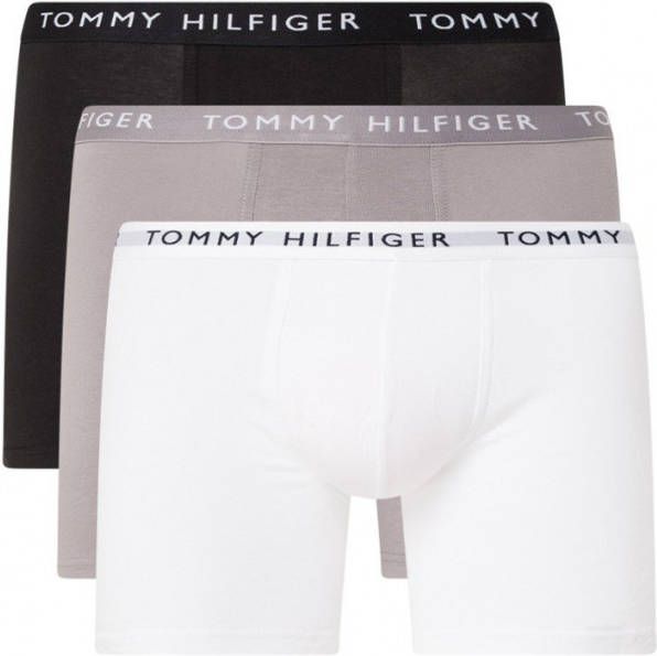 Tommy Hilfiger Underwear Boxershort met ondergoedband(set, Set van 3 )