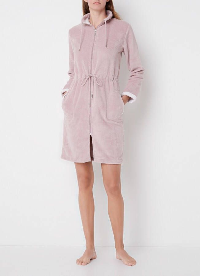 Vandyck Cicago badjas met steekzakken en trekkoord