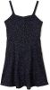 America Today Junior A-lijn jurk Dora met all over print zwart/groen/roze online kopen
