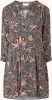 BA&SH Jim mini jurk van cr&#xEA;pe met bloemenprint online kopen