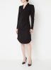 Bruuns Bazaar Lucilla Fryd midi jurk met V hals en pofmouw online kopen