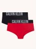 CALVIN KLEIN slip set van 2 rood/zwart/wit online kopen