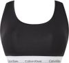 Calvin Klein Underwear Modern Cotton Plus Size Bralette Dames Black/White Dames online kopen