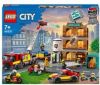 Lego 60321 City Brandweerteam, Constructiespeelgoed met Bouwbare Vlammen, Brandweerauto Speelgoed en Brandweerman Minifiguren online kopen