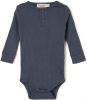 MarMar Copenhagen Babykleding Body Long Sleeve Modal Donkerblauw online kopen